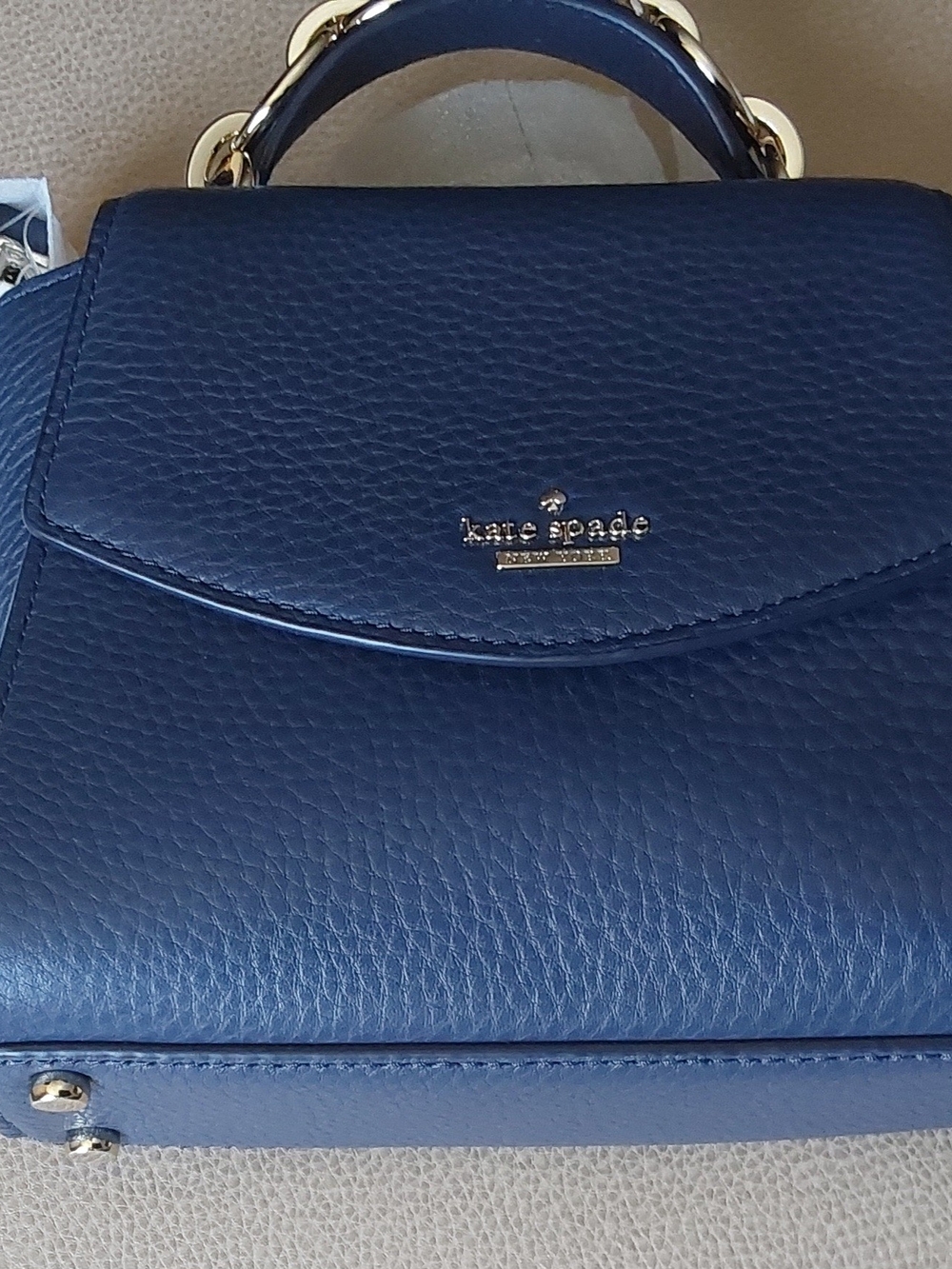 kate spade - Buyer's Choice - Blue Top-Handle Or Pink Camera Satchel - Picture 6 of 12